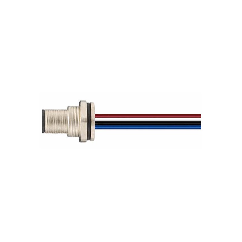 Connecteur mâle M12, 12 pol., codage A IP67, 1.5A, non-blindé